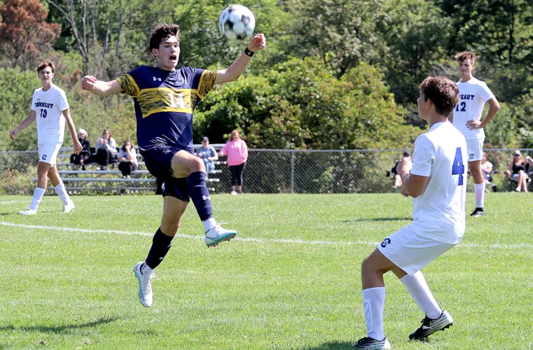 Eisenhower, Conneaut tie 5-5